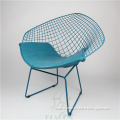 Comfortable Harry Bertoia Diamond Wire Dining Chair